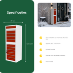 Specificaties BunnyBox Style: 38 cm breed en 100 cm hoog