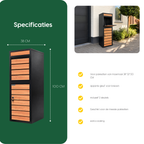 Specificaties BunnyBox Style: 38 cm breed en 100 cm hoog